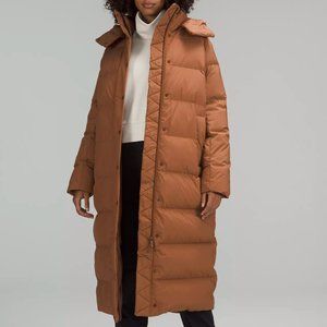 Lululemon Wunder Puff Long Jacket